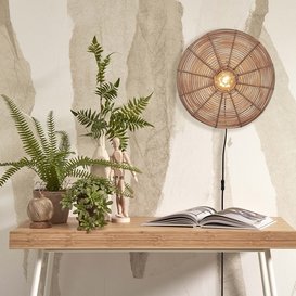 Wandlamp Tanami Ø40 cm naturel