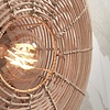 GOOD & MOJO Landelijke Ibiza Style wandlamp Tanami Ø40 cm naturel