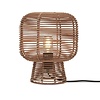 GOOD & MOJO Landelijke Retro Ibiza Stijl tafellamp Tanami Ø30 cm naturel
