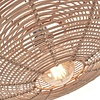 GOOD & MOJO Landelijke Ibiza Style plafondlamp Tanami Ø55 cm naturel