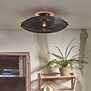 Landelijke - Ibiza Style - Plafondlamp - Zwart - 55 cm - Tanami