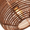 GOOD & MOJO Landelijke Ibiza Style plafondlamp Tanami Ø25 cm naturel