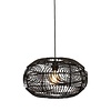 GOOD & MOJO Landelijk Retro hanglamp Madeira Ø48 cm zwart