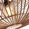 GOOD & MOJO Landelijk Stoere vloerlamp Madeira bamboe wit