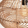 GOOD & MOJO Landelijk Stoere vloerlamp Madeira bamboe wit