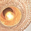 GOOD & MOJO Landelijke Stoere wandlamp Kalimantan Ø30 cm naturel