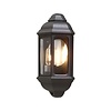 Konstsmide Klassieke buiten wandlamp Cagliari zwart 1-lichts