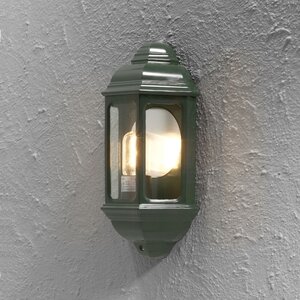 Konstsmide Klassieke buiten wandlamp Cagliari groen 1-lichts