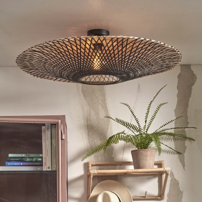 2x Vintage Industriële Hanglamp Zwart - Metalen Kooi Plafondlamp Eenvoudige Installatie