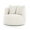Eleonora Moderne Design fauteuil Louis boucle beige