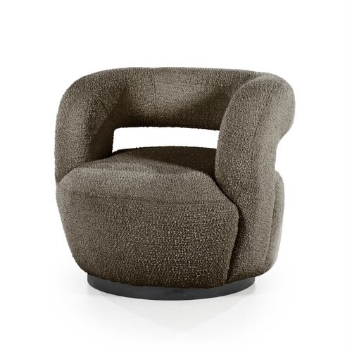 Modern Scandinavisch fauteuil Sharon spark bruin