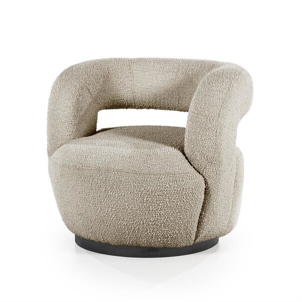 Eleonora Scandinavische fauteuil Sharon spark zand