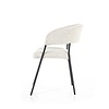 Eleonora Moderne eetkamerstoel Luka polyester beige