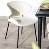 Eleonora Moderne Landelijke eetkamerstoel Tess beige