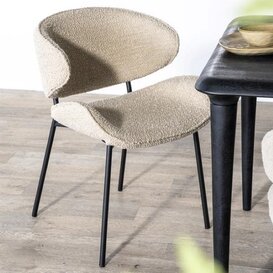 Eetkamerstoel Tess zand stof