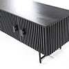 Eleonora Moderne Landelijke Tv meubel Remi 250 cm zwart mangohout