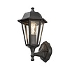 Konstsmide Klassieke buiten wandlamp Hexagon zwart 1-lichts