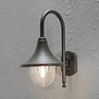 Klassieke - Buiten Wandlamp - Zwart - 1-lichts - Bari