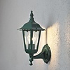 Konstsmide Klassieke buiten staande wandlamp Firenze 1-lichts groen