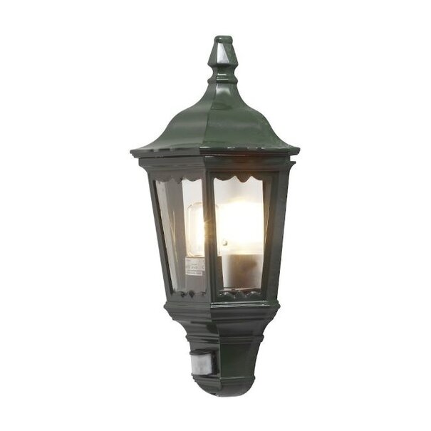 Konstsmide Klassieke - Buiten Wandlamp - Groen - 1-lichts - Firenze Sensor