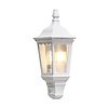 Konstsmide Klassieke buiten wandlamp Firenze 1-lichts wit met bewegingssensor