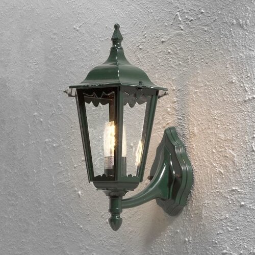 Klassieke buitenlamp Firenze 1-lichts groen