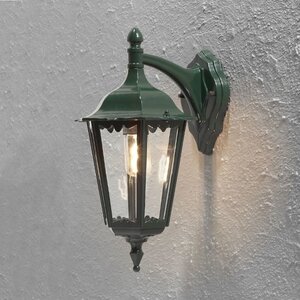 Konstsmide Klassieke buitenlamp Firenze Neerwaarts 1-lichts groen