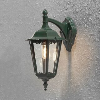 Buiten wandlamp Firenze neerwaarts groen 48 cm