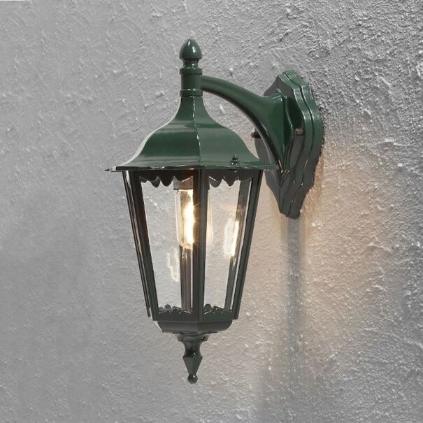 Konstsmide Klassieke - Buitenlamp - Groen - Neerwaarts - 1-lichts - Firenze