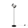 Modern industriële - Vloerlamp - Zwart - 175 cm - Terra