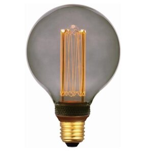 Freelight LED bol Ø9,5 cm smoke 4,3W 3 standen memory