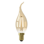 Lichtbron - Calex - 3,5W - Classic Kaars - E14 - Filament - Goldline - Amber - Dimbaar