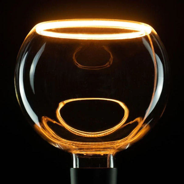 Lichtbron E27 LED Segula Floating 6W Ø15 cm smoke Bol