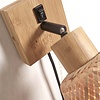 GOOD & MOJO Landelijke wandlamp Java 1-lichts naturel