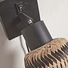 GOOD & MOJO Landelijke wandlamp Java 1-lichts zwart