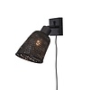 GOOD & MOJO Landelijke Stoere wandlamp Java 1-lichts zwart