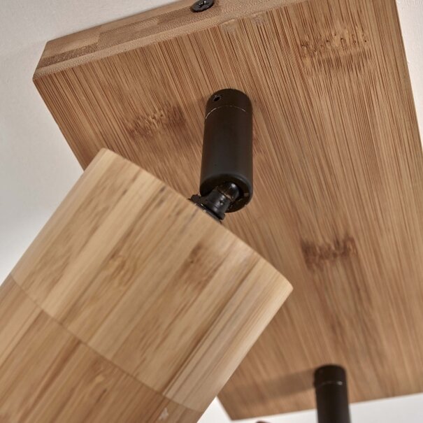 GOOD & MOJO Landelijke Retro opbouwspot Java 2-lichts naturel