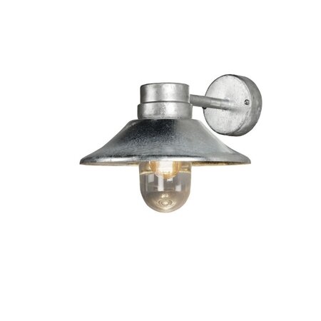 Konstsmide Moderne buiten wandlamp Vega 1-lichts staal