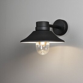 Buiten wandlamp Vega 1-lichts zwart