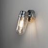 Konstsmide Moderne buiten wandlamp Vega small 1-lichts staal