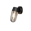Konstsmide Moderne buiten wandlamp Vega small 1-lichts zwart