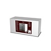 Konstsmide Klassieke staande buitenlamp Parma 1-lichts 118 cm zwart