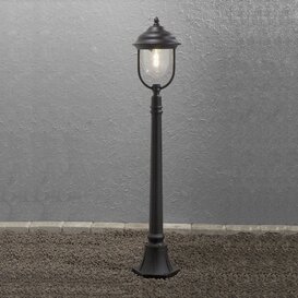 Staande buitenlamp Parma 1-lichts zwart 118 cm