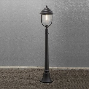 Konstsmide Klassieke staande buitenlamp Parma 1-lichts 118 cm zwart