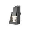 Konstsmide Moderne buiten wandlamp Potenza 1-lichts grijs