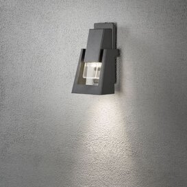 Buiten wandlamp Potenza 1-lichts grijs