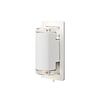 Konstsmide Moderne buiten wandlamp Potenza 2-lichts wit