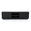Eleonora Modern TV meubel Helsinki 160 cm 2 deurs zwart