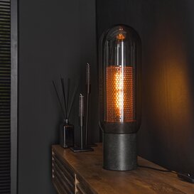Tafellamp Mistral 1-lichts charcoal