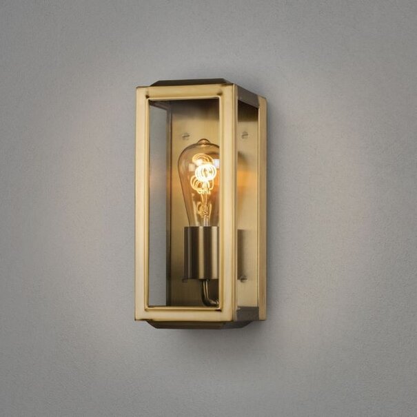 Konstsmide Moderne buiten wandlamp Carpi 18 cm brons
